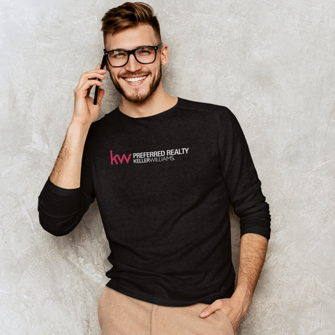 KWPR Men's Long Sleeve T-Shirt-Men's Long Sleeve T-Shirt | Next Level 3061-Black N Married