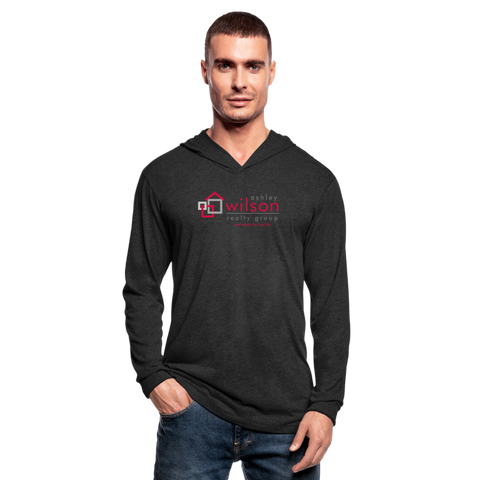 Ashley Wilson Realty Group Unisex Hoodie Shirt-Unisex Tri-Blend Hoodie Shirt | Next Level 6021-Black N Married