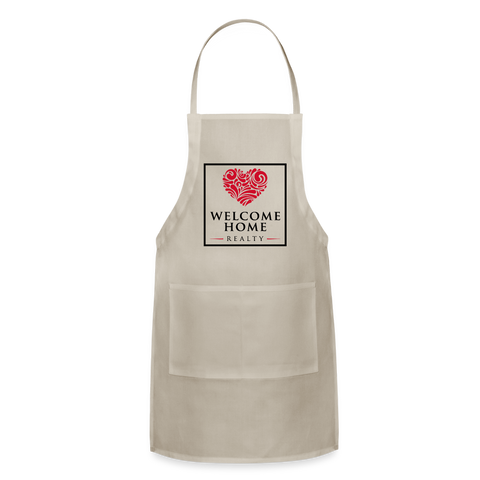 Welcome Home Realty Adjustable Apron-Adjustable Apron | Spreadshirt 1186-Black N Married