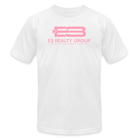 E3 Breast Cancer Awareness Unisex Shirt-Unisex Jersey T-Shirt | Bella + Canvas 3001-Black N Married