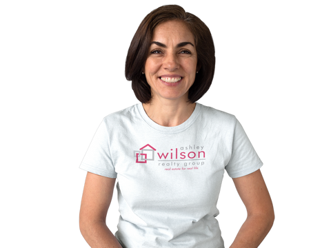 Ashley Wilson Realty Group Unisex Shirt-Unisex Jersey T-Shirt | Bella + Canvas 3001-Black N Married