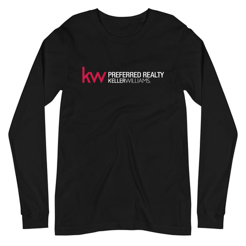 KW Preferred Realty (WI4C2TES) long sleeve unisex tee-Black N Married