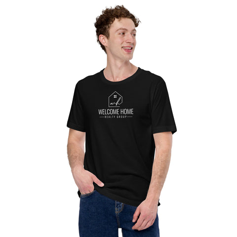 Welcome Home Realty Group Unisex t-shirt-Black N Married